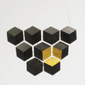 Kette Cube Collier "Ambivalenz" Schwarz