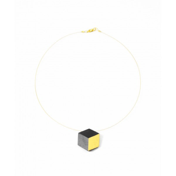Kette Cube Wire "Ambivalenz" Schwarz