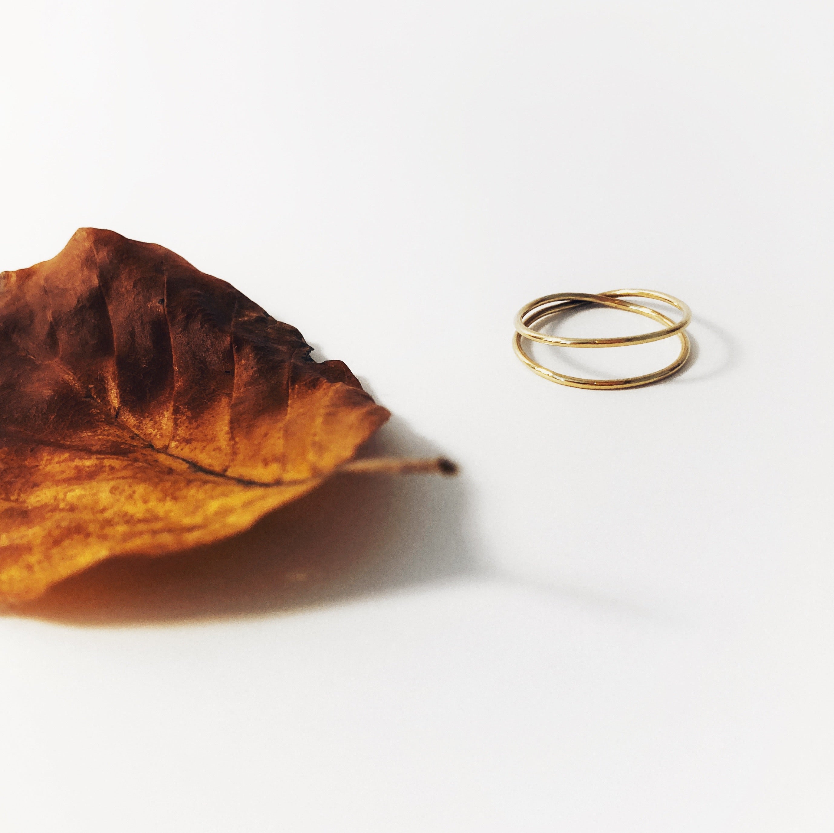 Ring „Loop 2“ Gold/Silber