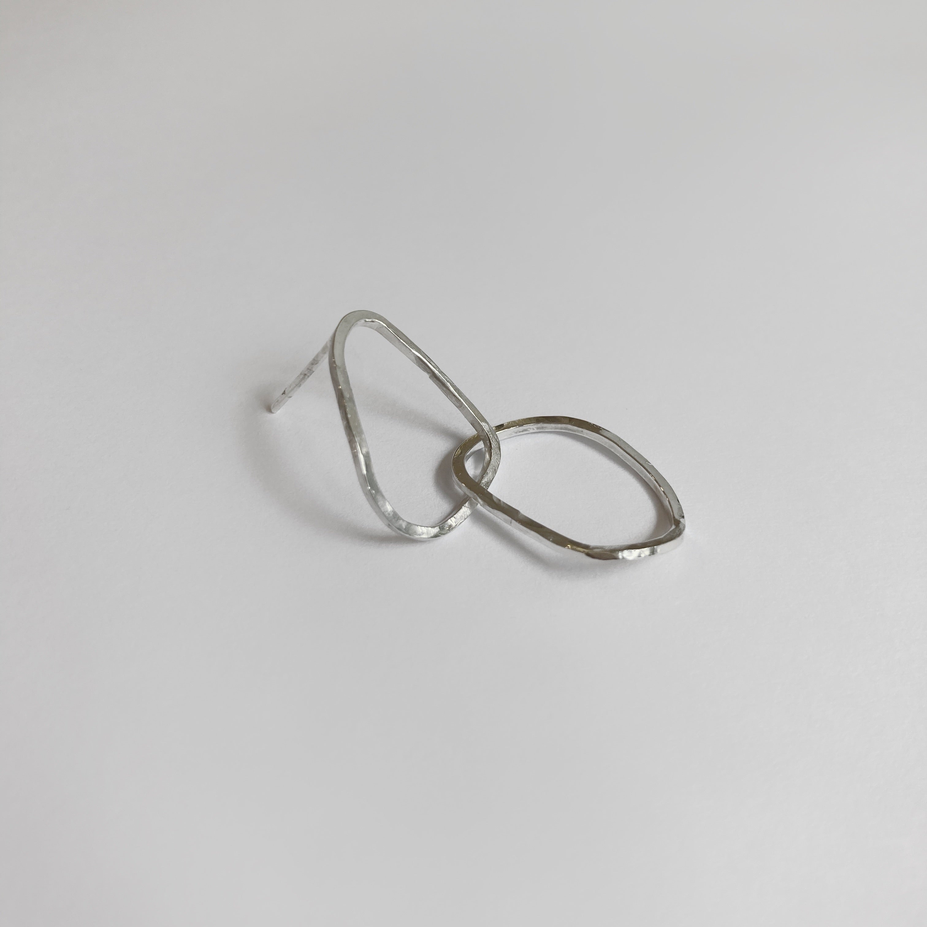 Ohrhänger „Wabi-Sabi“ Silber