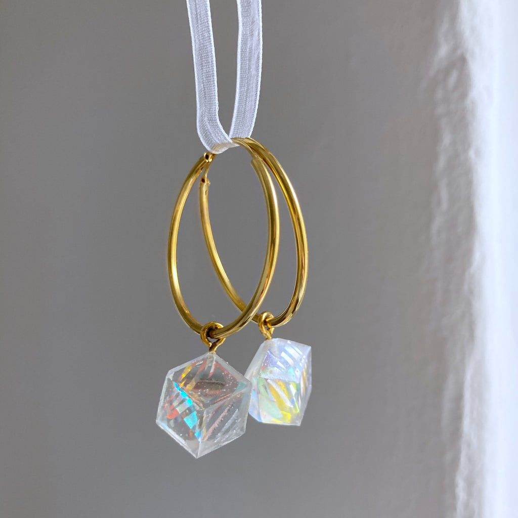 Kreole Cube "Kaleidoskop Zebra" Gold midi