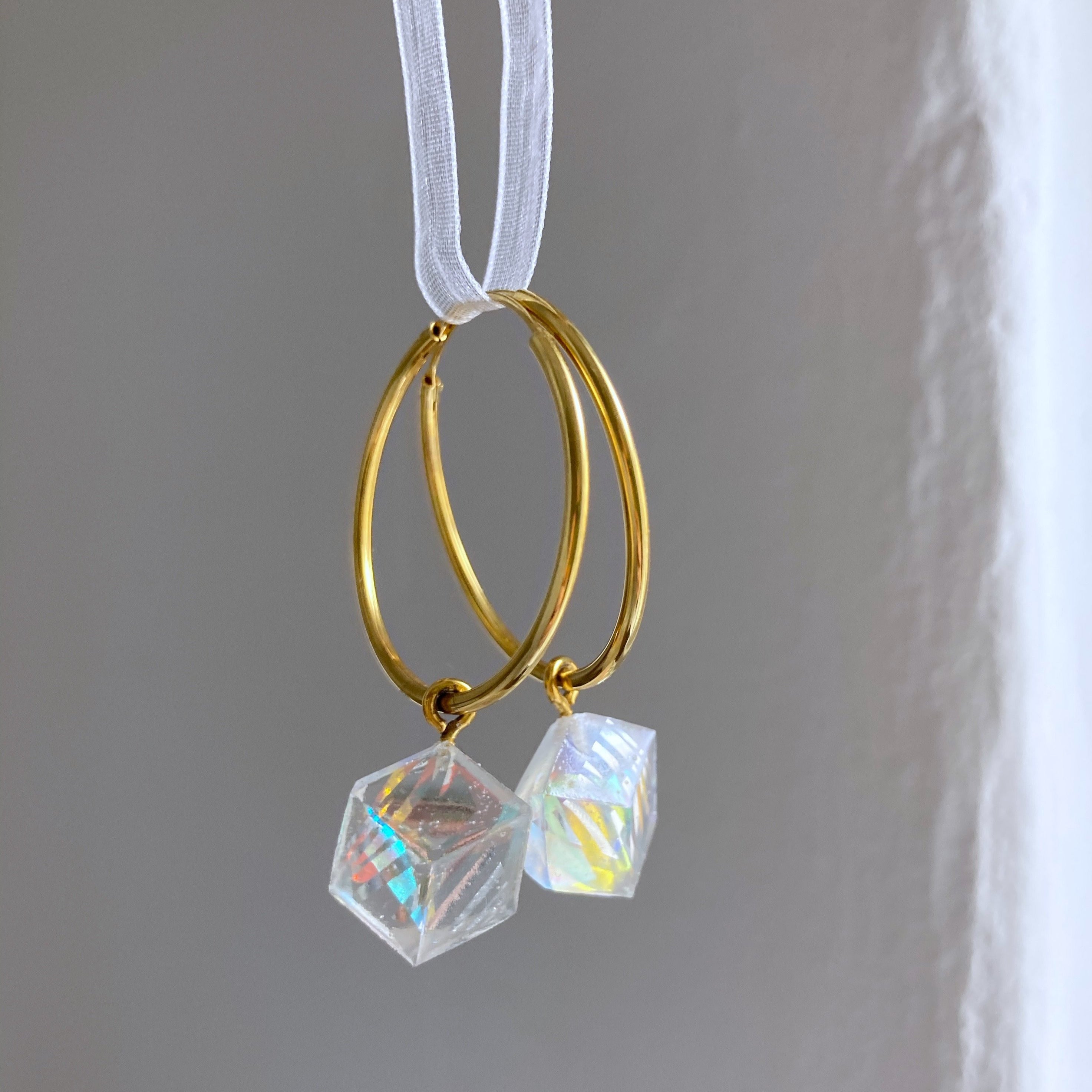 Kreole Cube "Kaleidoskop Zebra" Gold midi