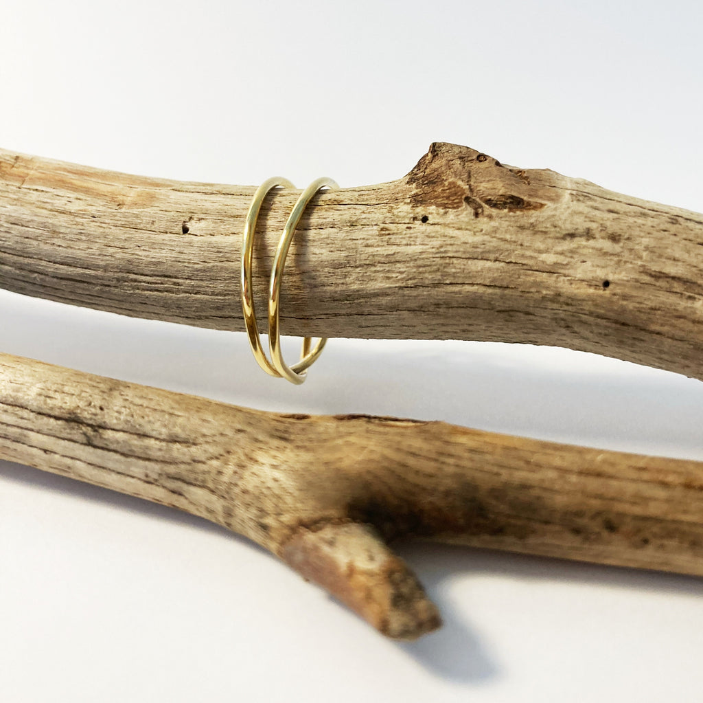Ring „Loop 2“ Gold/Silber