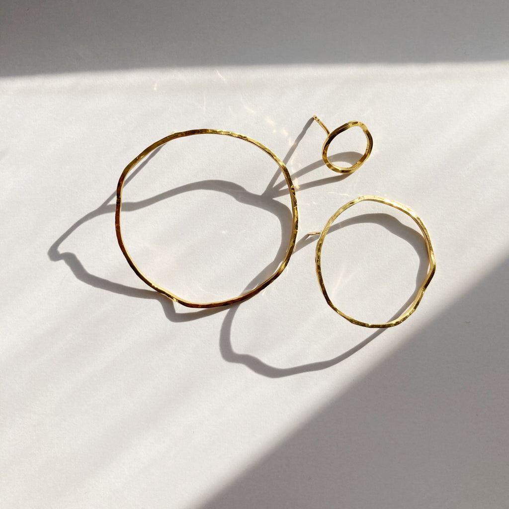 Ohrstecker 10mm „Wabi-Sabi“