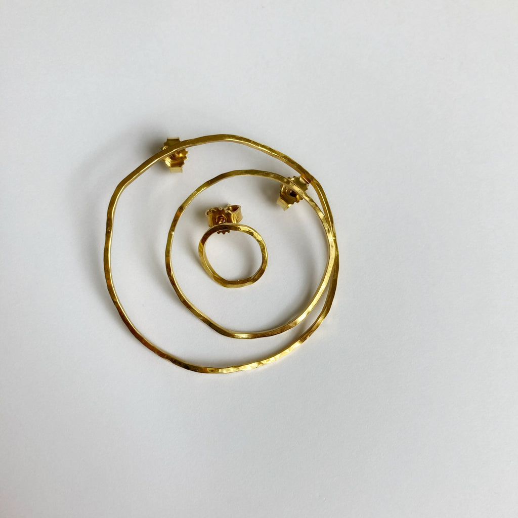 Ohrstecker 10mm „Wabi-Sabi“