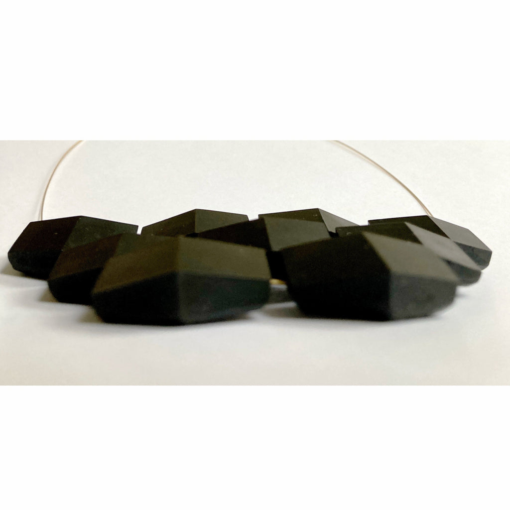 Kette Cube Collier "Purismus" Schwarz