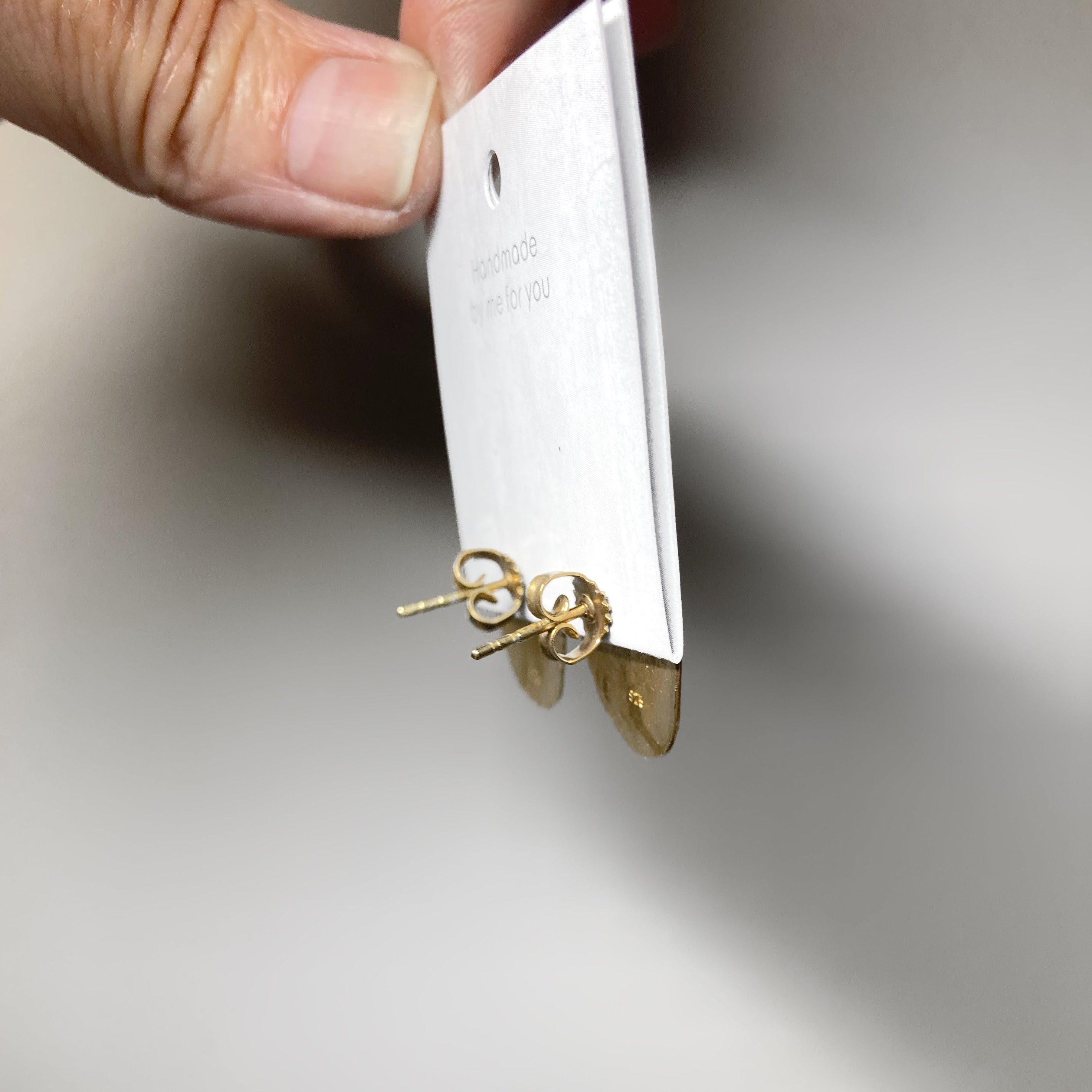 Ohrstecker „Sommertag“ - Silber/Gold