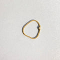 Ring „Chain“ vergoldet