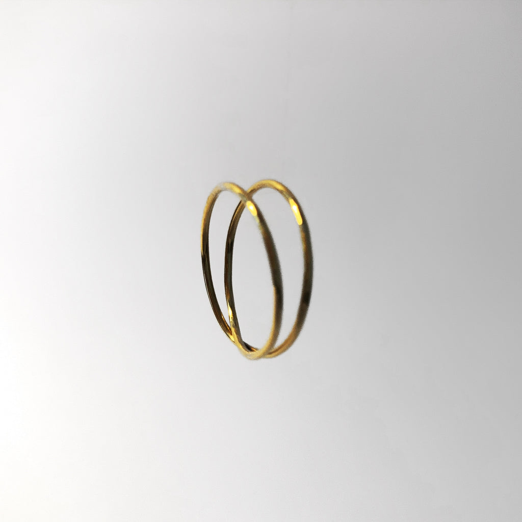 Ring „Loop 2“ Gold/Silber