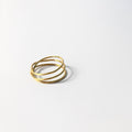 Ring „Loop 3“ Gold/Silber