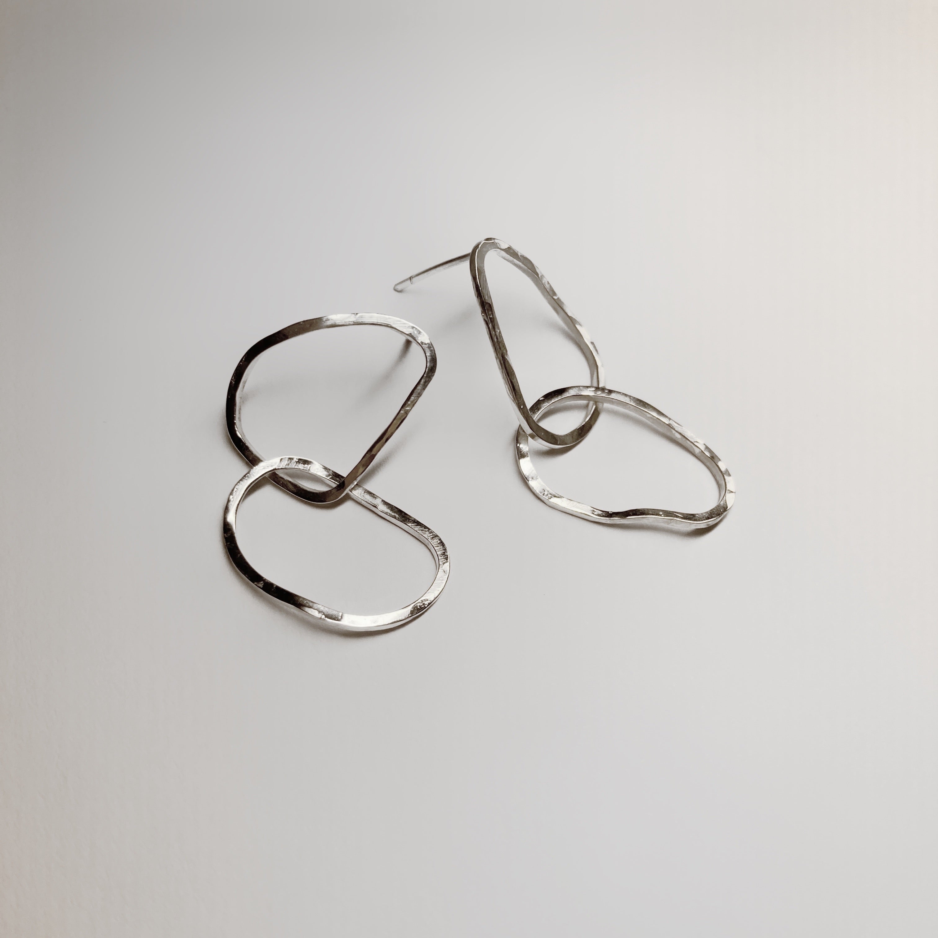 Ohrhänger „Wabi-Sabi“ Silber