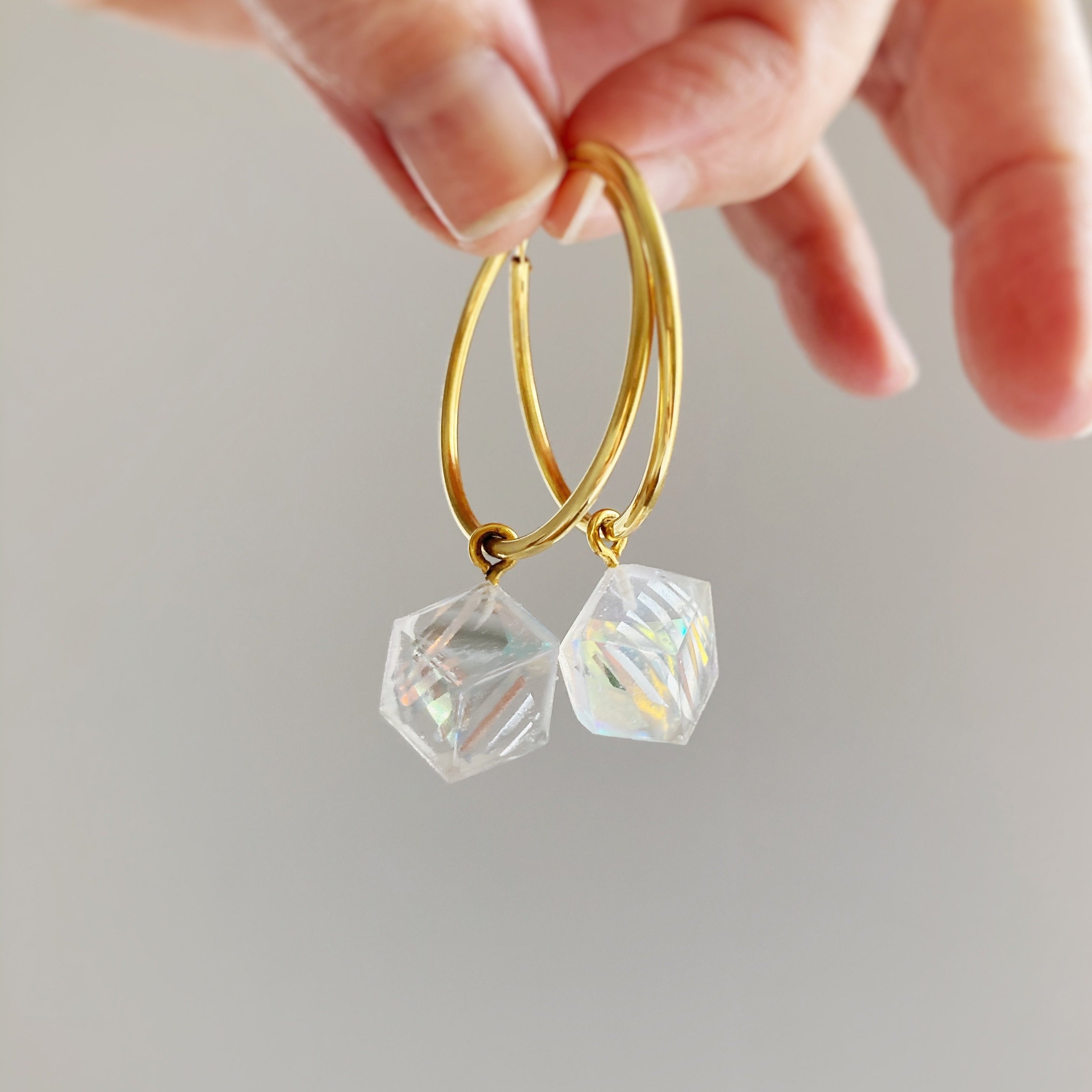 Kreole Cube "Kaleidoskop Zebra" Gold midi