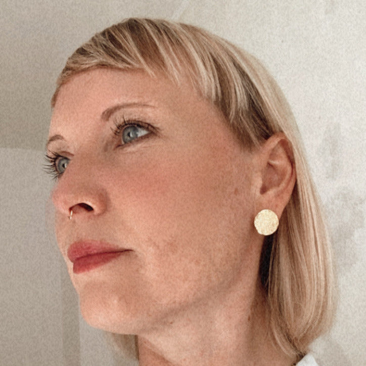 Ohrstecker „Sommertag“ - Silber/Gold