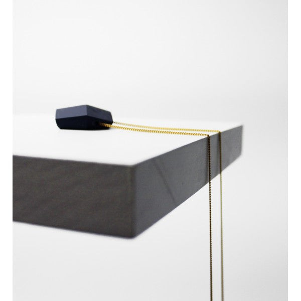 Kette lang Cube "Galaxie" Dunkelblau