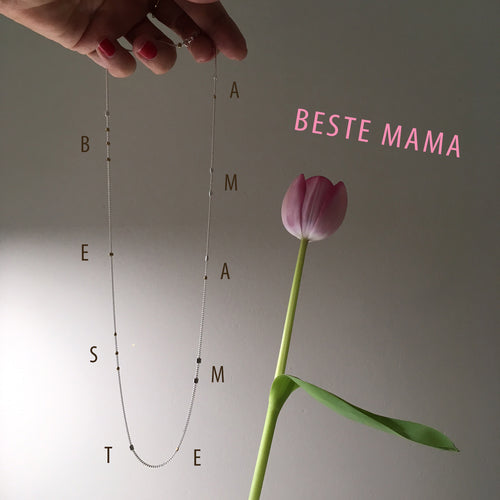 Kette Morsecode "Beste Mama"