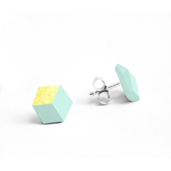 Ohrstecker Cube "Ambivalenz" Farbe wählbar small